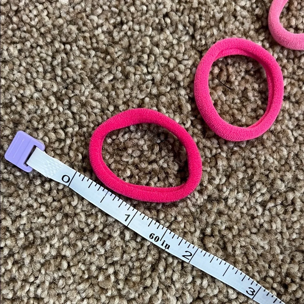Set of 30 Assorted Pink Hair Ties